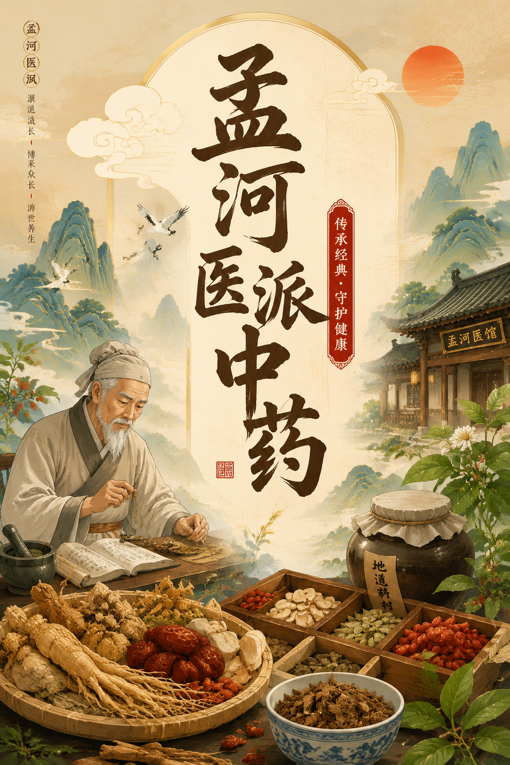 孟河医派中药