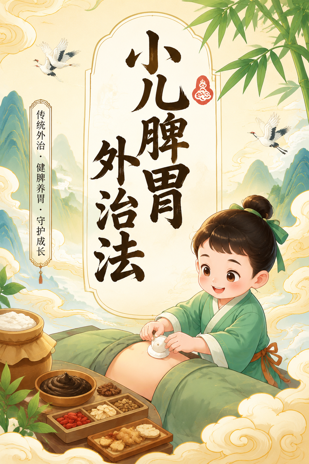 小儿脾胃外治法