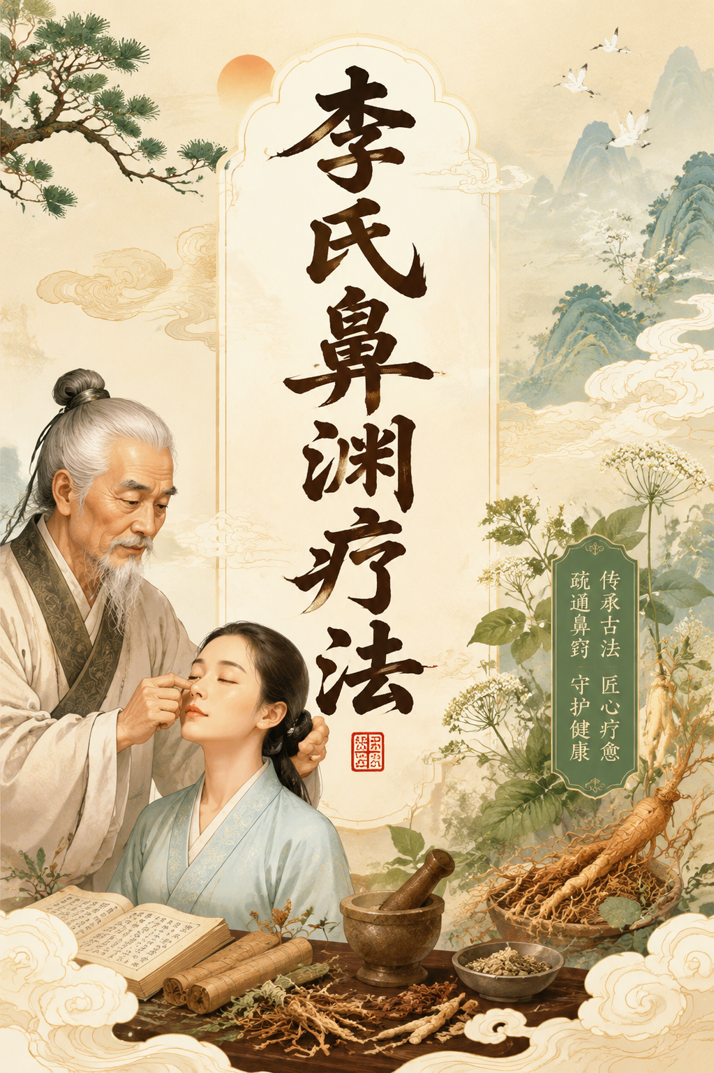李氏鼻渊疗法