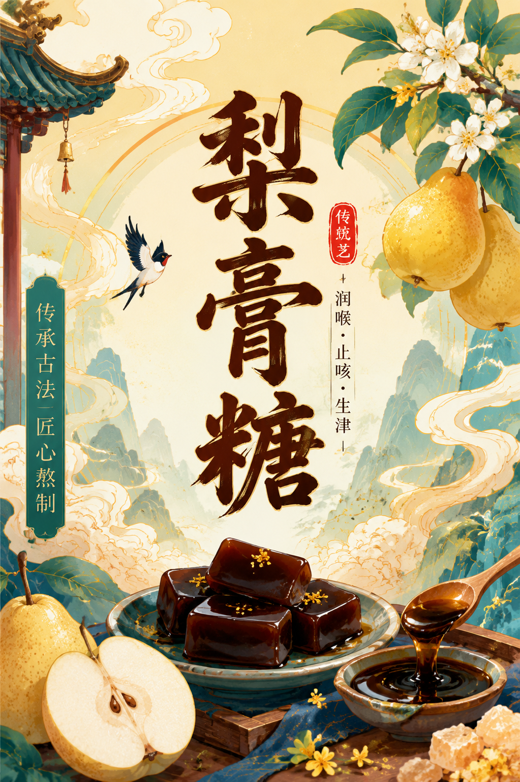 梨膏糖