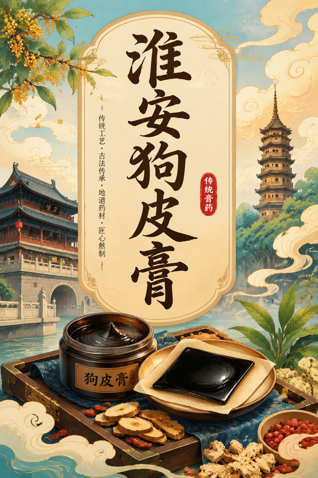 淮安狗皮膏
