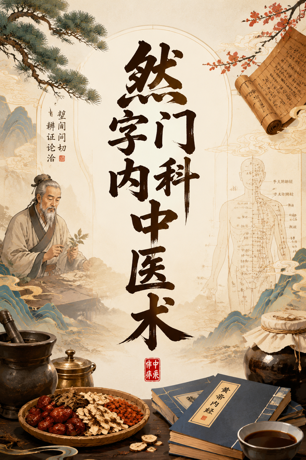 然字门内科中医术