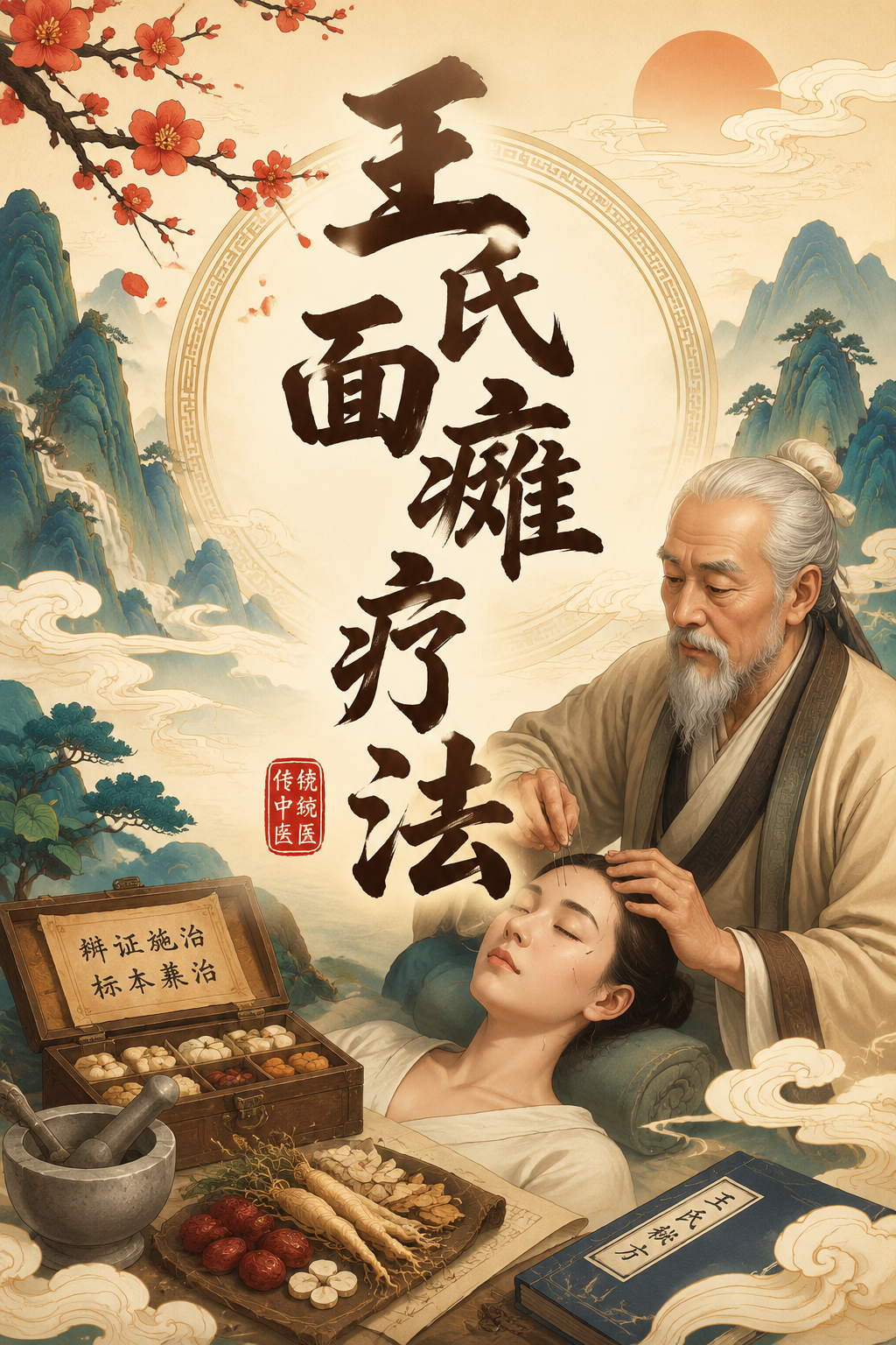 王氏面瘫疗法