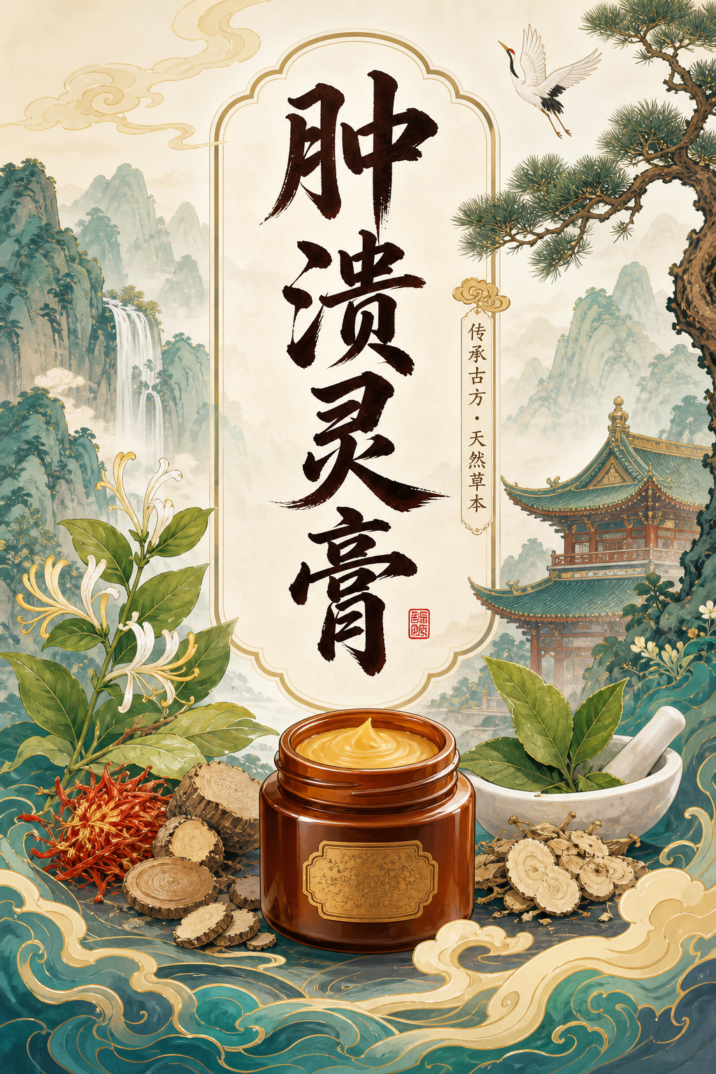 肿溃灵膏