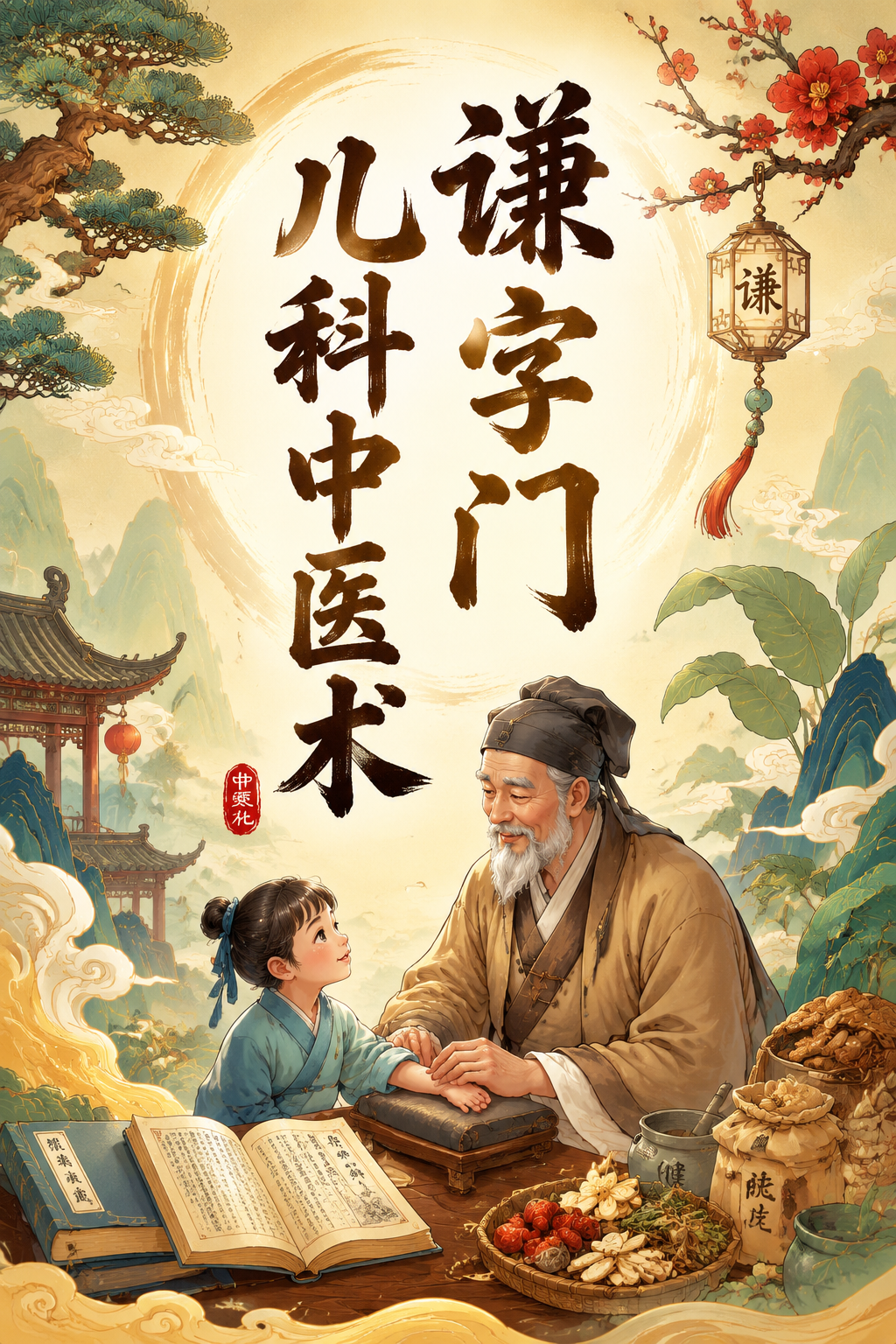 谦字门儿科中医术