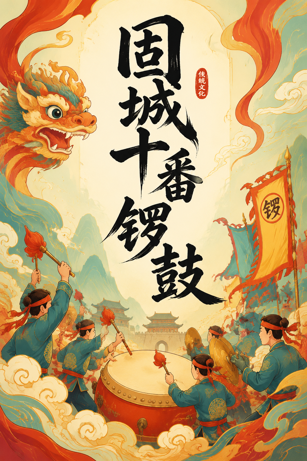固城十番锣鼓