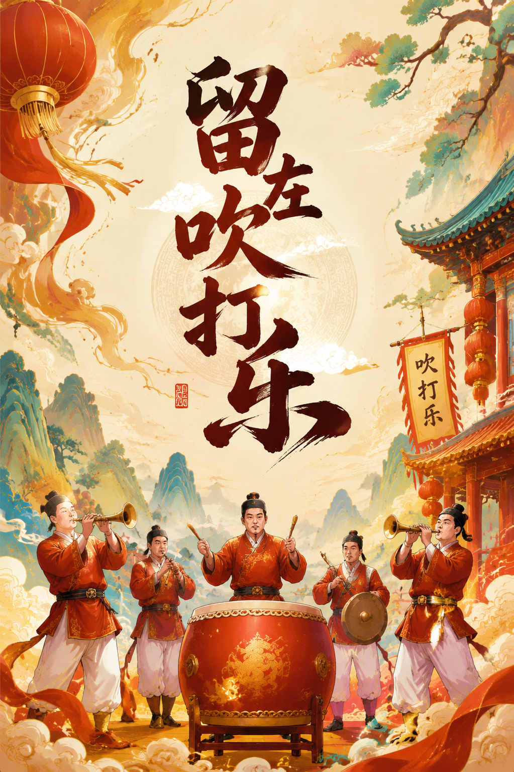 留左吹打乐