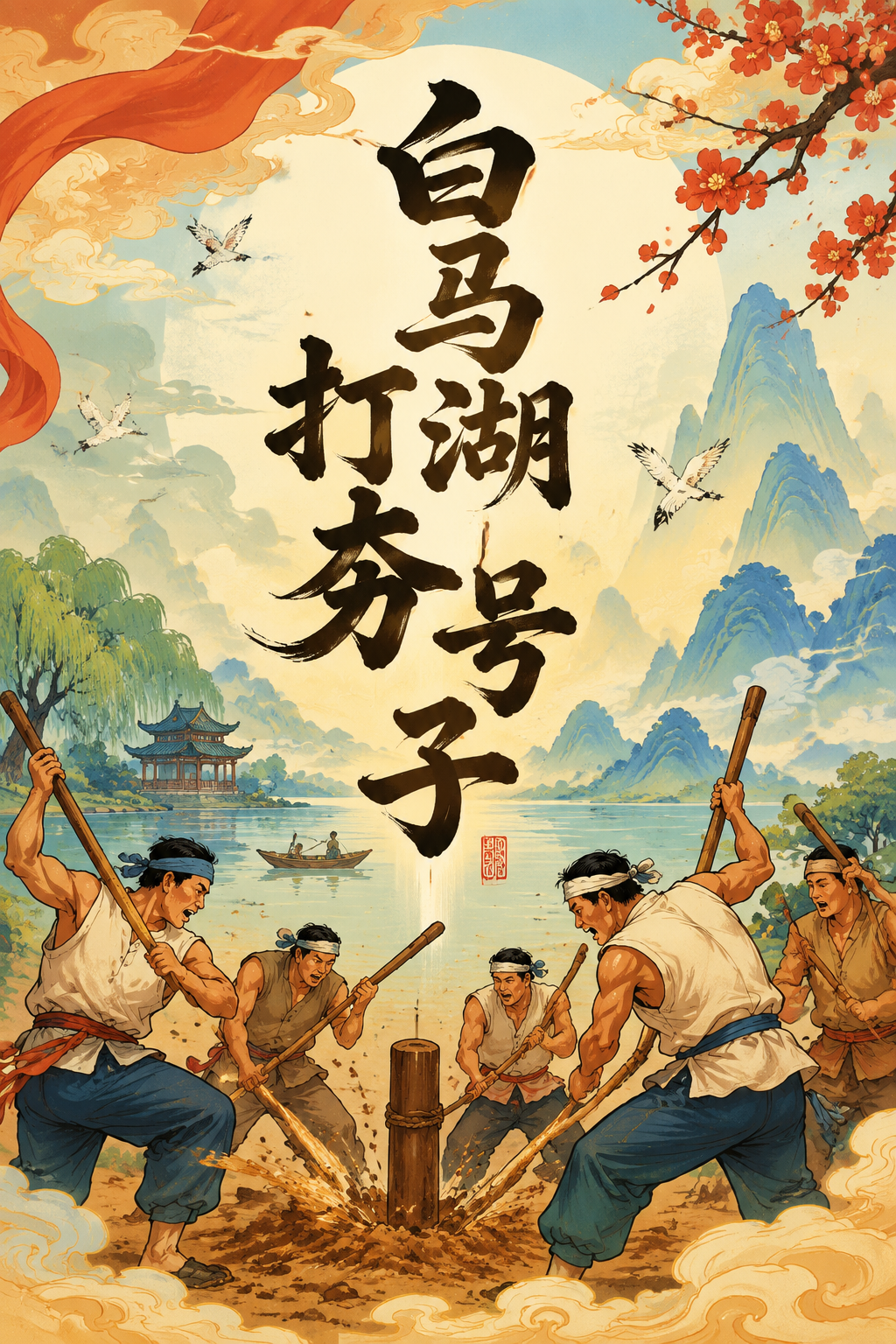 白马湖打夯号子