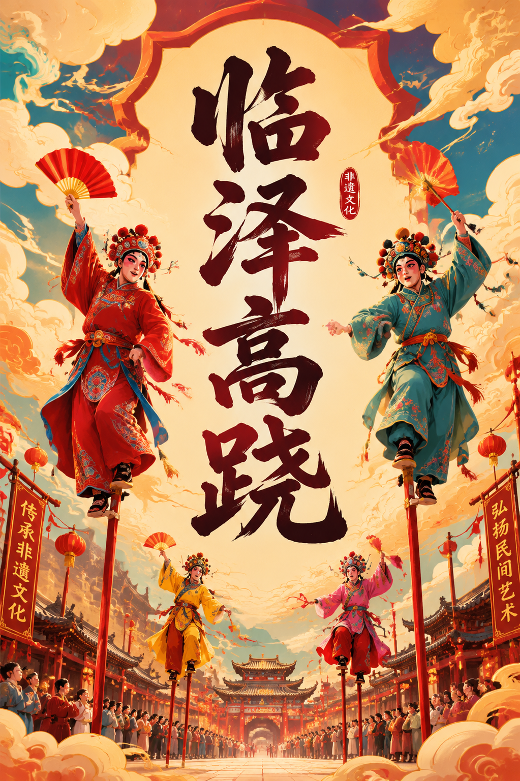 临泽高跷