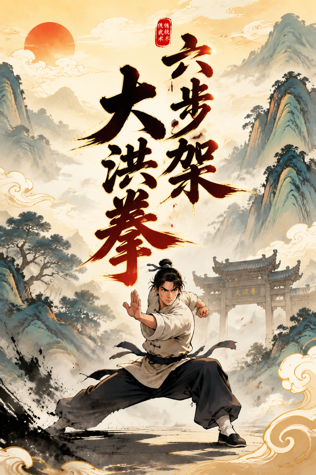 六步架大洪拳