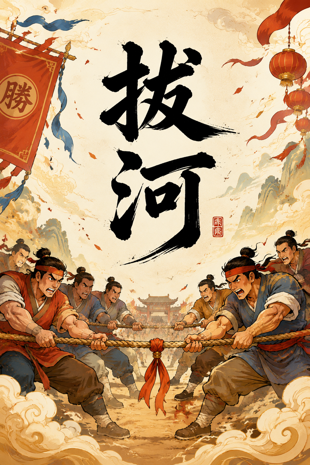拔河
