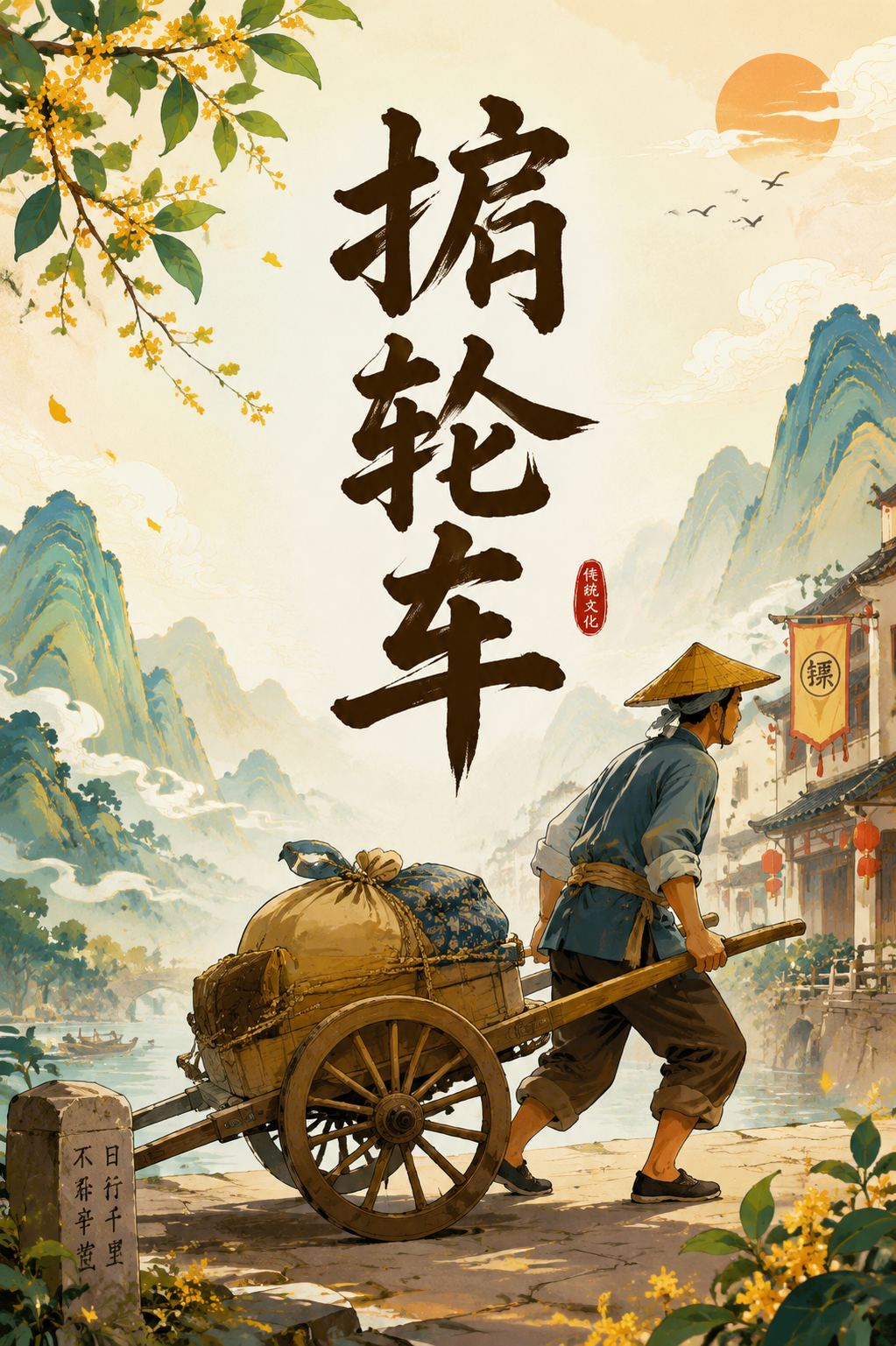 掮轮车