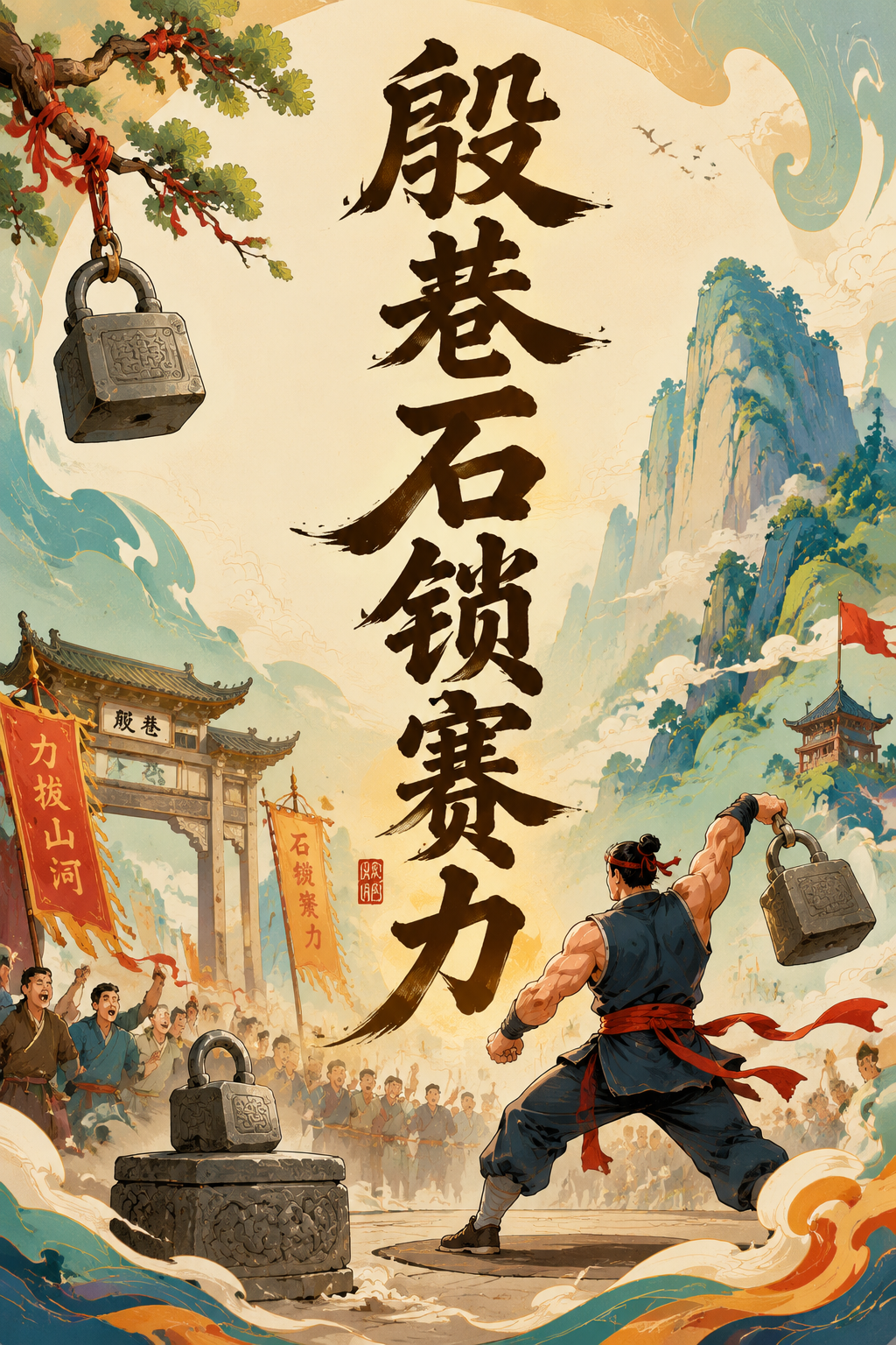 殷巷石锁赛力