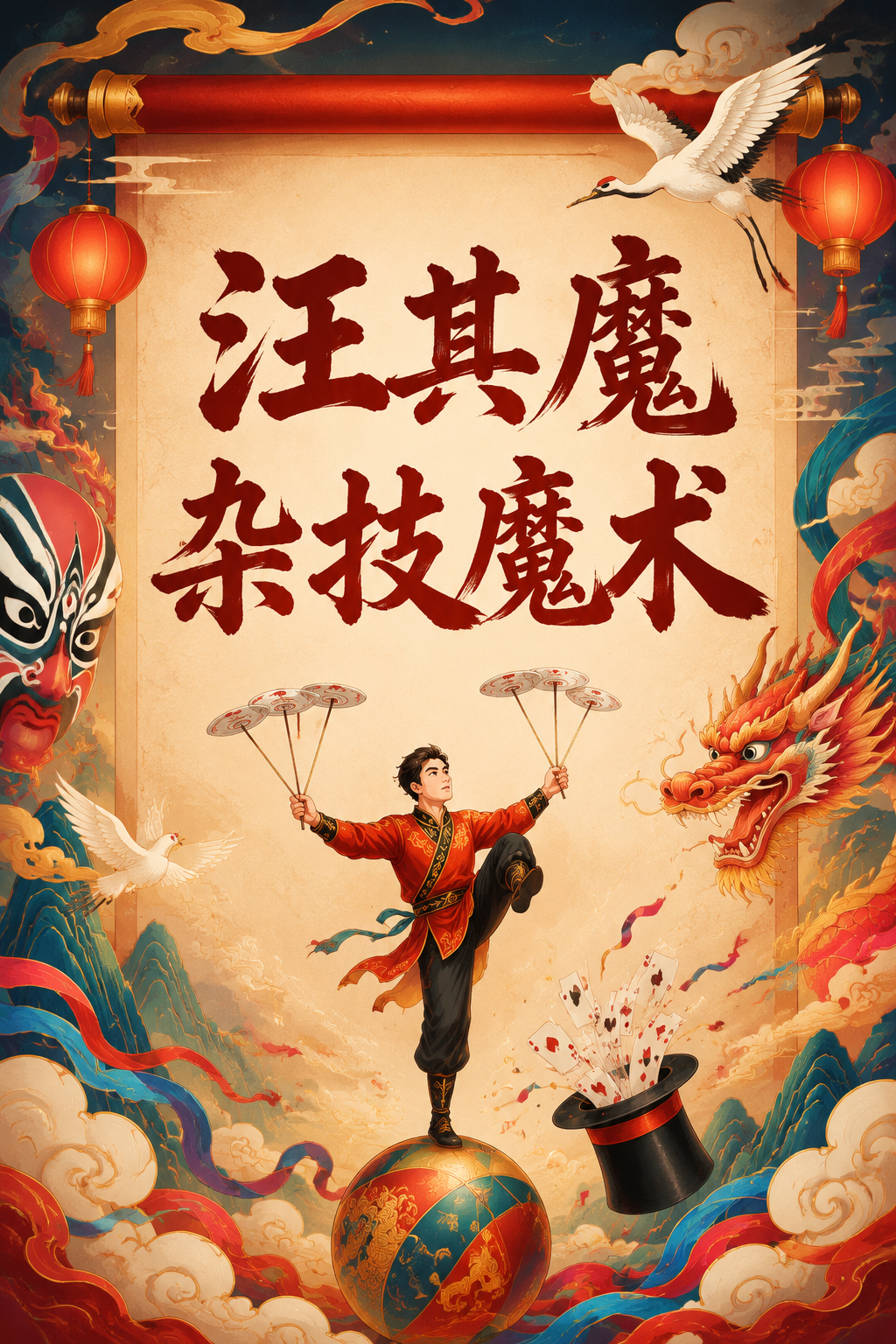 汪其魔杂技魔术