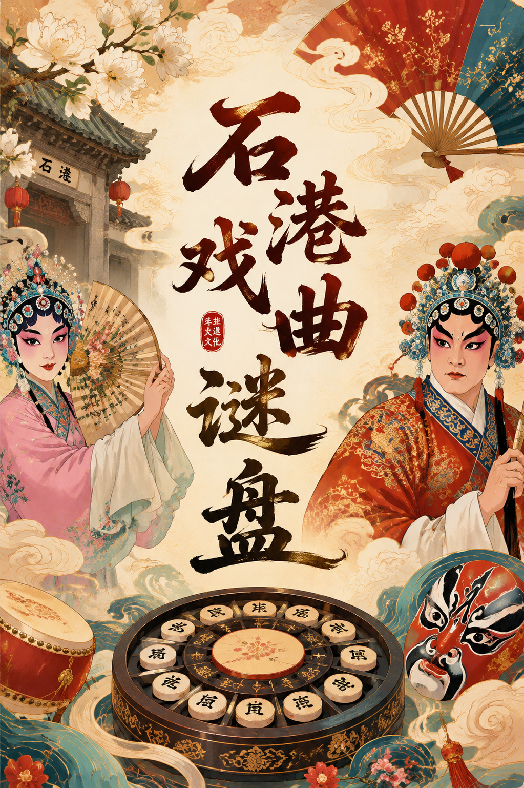 石港戏曲谜盘