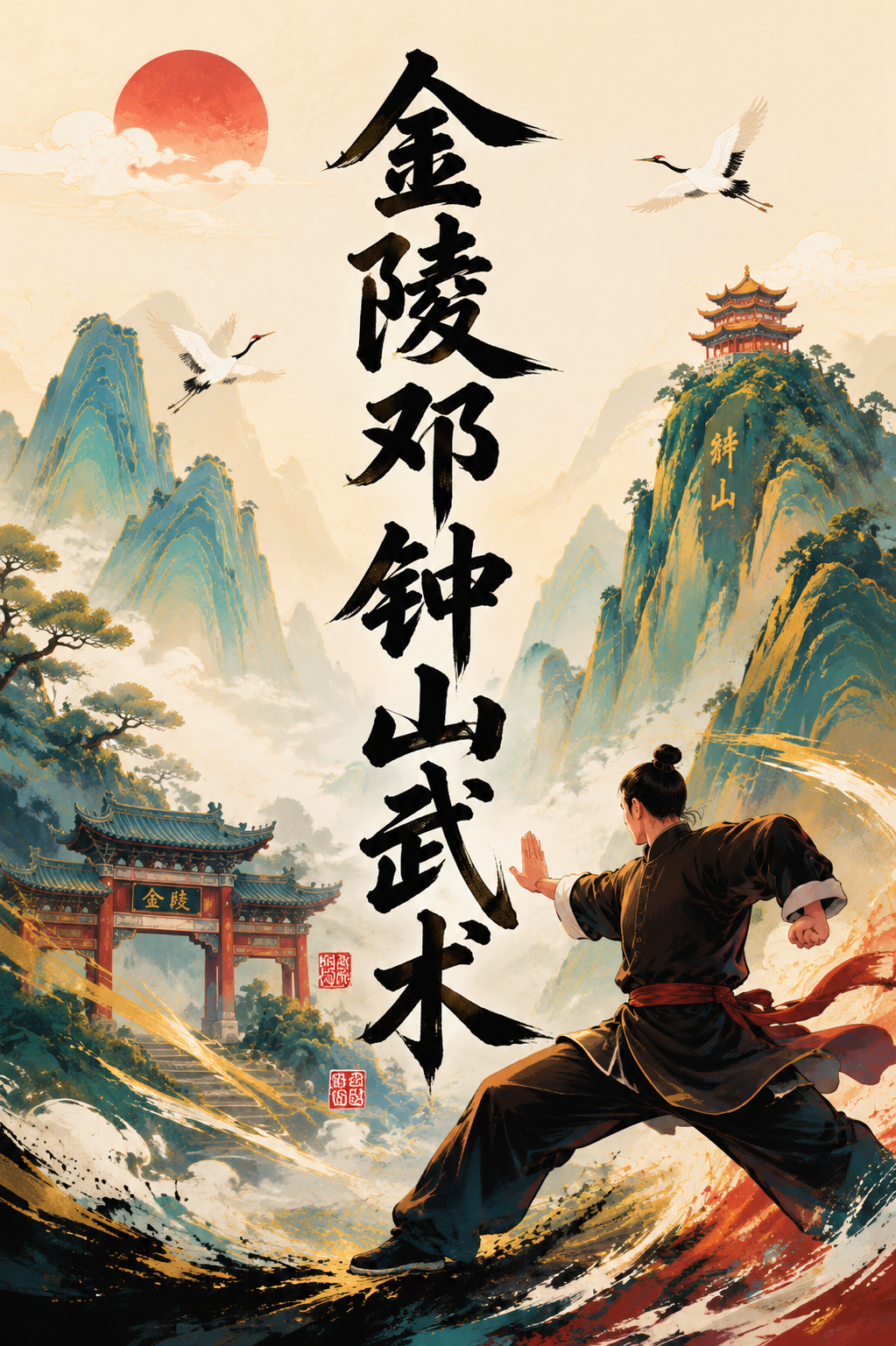 金陵邓钟山武术