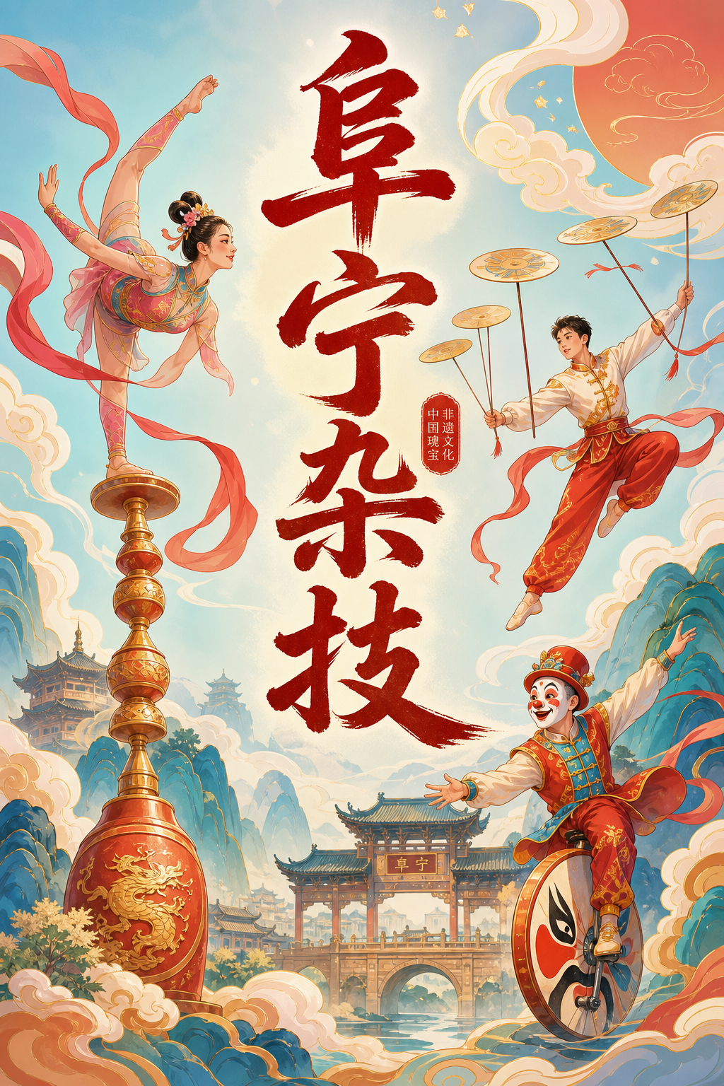 阜宁杂技